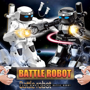 2.4G Somatosensory <strong>Rc</strong> Battle <strong>Robot</strong> Toys 2-person Competition <strong>Fighting</strong> <strong>Robot</strong> Light Sound Remote Control <strong>Robot</strong> for Kids - Product Image 2