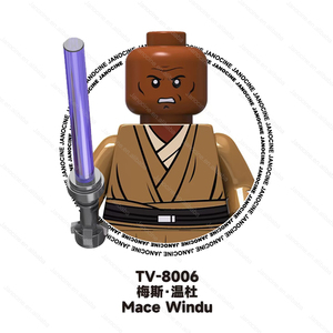 Plastik Mini Juguete uzay savaşları Minifigs Space Trooper Jedi Jedi Darth Vader 501st klon Trooper Minifigs yapı taşı çocuklar oyuncak - Product Image 2