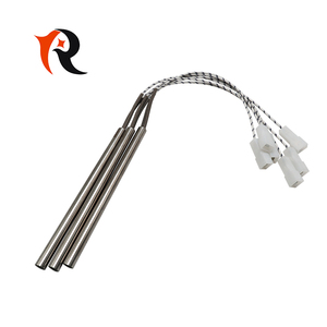 电加热元件不锈钢筒式加热器，带可更换端子 - Product Image 2