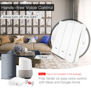 Kein Neutral Kein Kondensator ZigBee Druckknopf Licht Wand schalter Tuya Smart Wireless Fernbedienung Smart Home