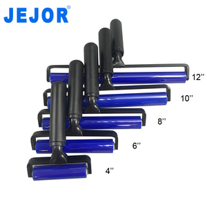 כחול מוך ניקוי <span class=keywords><strong>pcb</strong></span> יעיל להסיר אבק מחדש רולר דביק רולר גדול 12 אינץ'