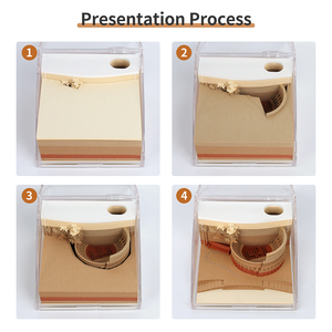 3D <strong>Block</strong> <strong>Note</strong> Colosseum <strong>Memo</strong> Pad Creative Different Sheets Notepad Paper <strong>Cube</strong> <strong>Custom</strong> Tourist Attraction Souvenir Diy Papercrafts - Product Image 4