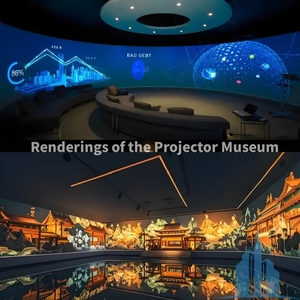 VIVITEK DU8055Z Ansi Lumen WXGA-Auflösung Full-HD-Projektor Verwenden Sie einen 3D-Projektor mit großem veranstaltungs ort für große Bühnen im Freien - Product Image 6