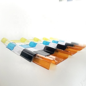 易于清洁的耐候半透明透明聚碳酸酯瓦楞纸板 - Product Image 2