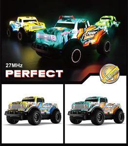Dwi Dowellin 1/24 Scale Racing <strong>RC</strong> Car Light-Up with Cool LED Lights <strong>Toy</strong> for Kids' Hobby Remote Control Car - Product Image 4
