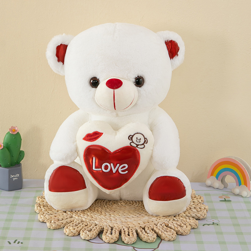 Bianco con labbra rosse