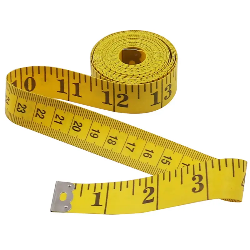 300cm 120in Body Measuring Ruler Sewing Tailor Tape Measure Mini Soft Flat Ruler Centimeter Meter Sewing Measuring Tape