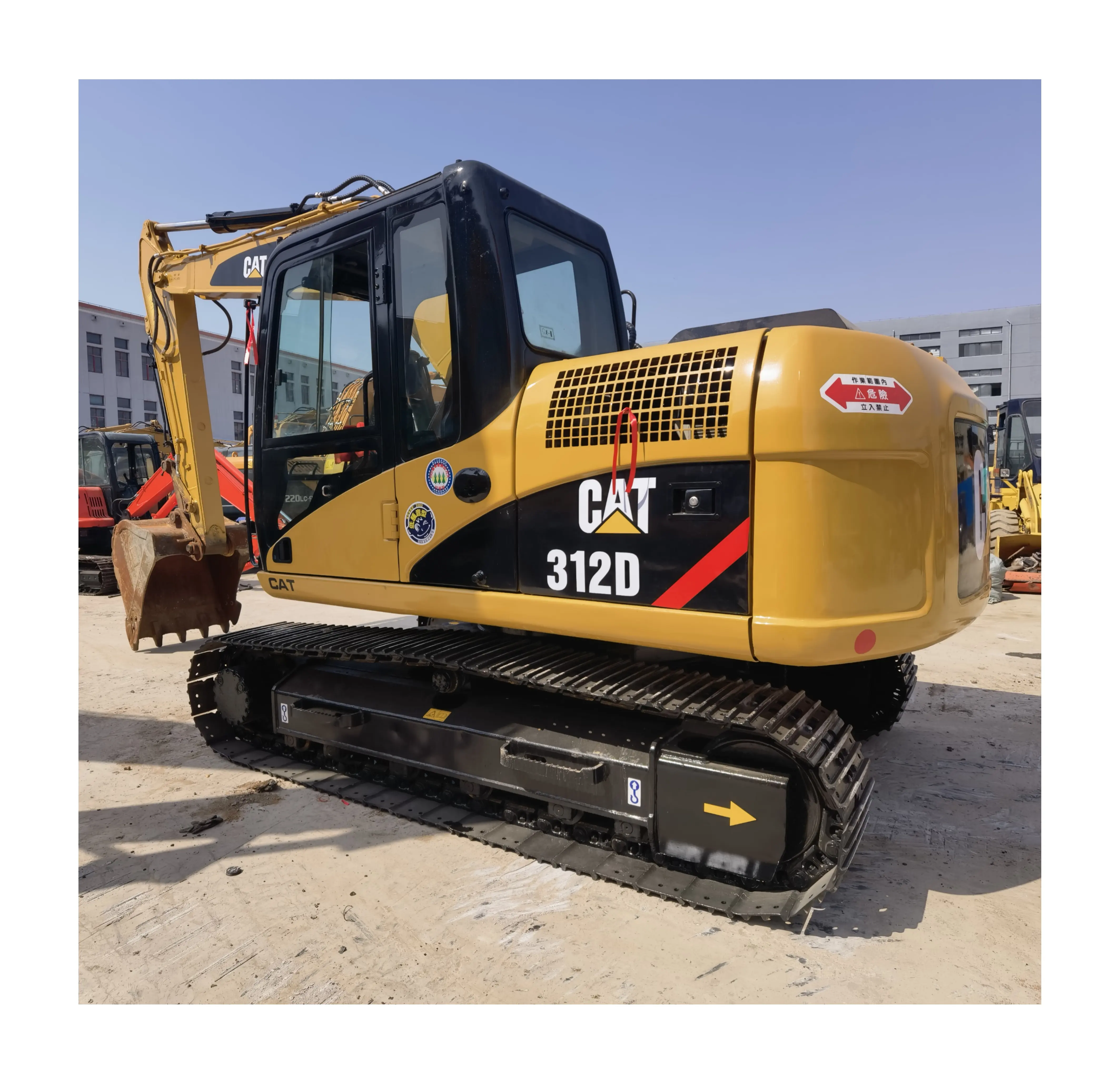 Caterpillar CAT 312D Escavadeira de esteira hidráulica Cat312d Cat 312 usada para venda