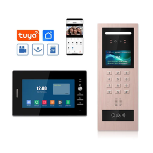 Smart 7 Inch Touch Screen Video Door Phone <strong>System</strong> with Long-Range <strong>Intercom</strong> WIFI <strong>Motion</strong> <strong>Detection</strong> Night Vision Color Camera - Product Image 1