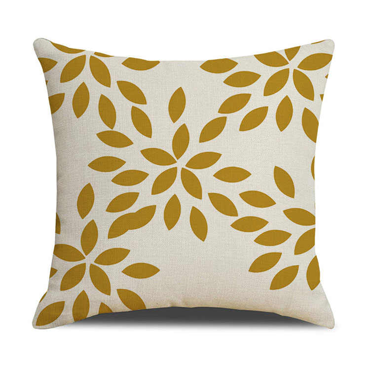 Nordic Home Decor Pillow Cover Office Car Linen Cushion Cover Custom Geometric Print Cushion Cover