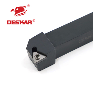 Para DESKAR SER2020K16 Torno CNC Portaherramientas de torneado Herramienta de torneado de rosca externa con soporte OEM personalizado - Product Image 2