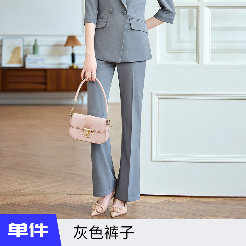 gray pants