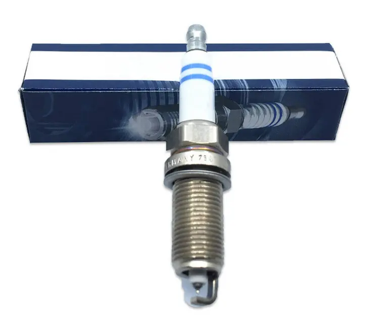 Parti del motore auto ad alte prestazioni candele iridium bujia 0242235666 FR7DC + 8 candele per BOSCH