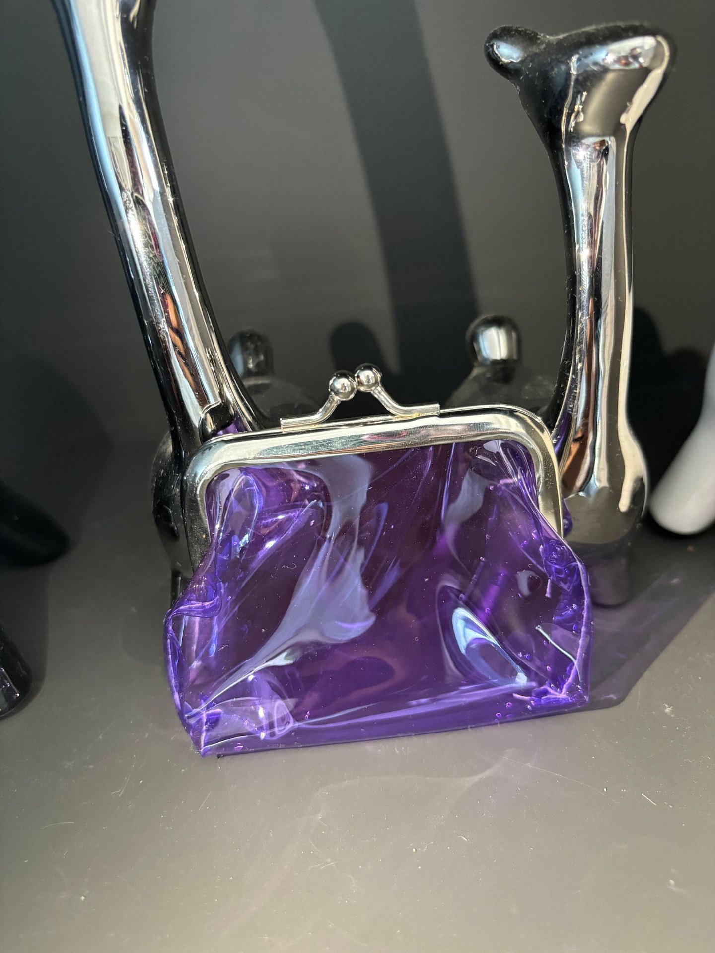 Violet transparent