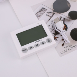 Factory Custom White Einfachheit Multi mode 24h Smart Touch Mini Studie Küchen timer - Product Image 3