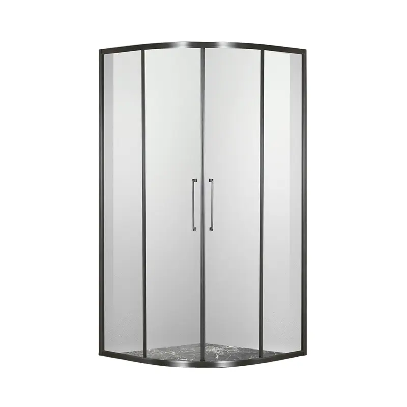 Hangzhou luxe propre verre complet fermé acrylique salle de bains raccords sans cadre salles de douche cabine