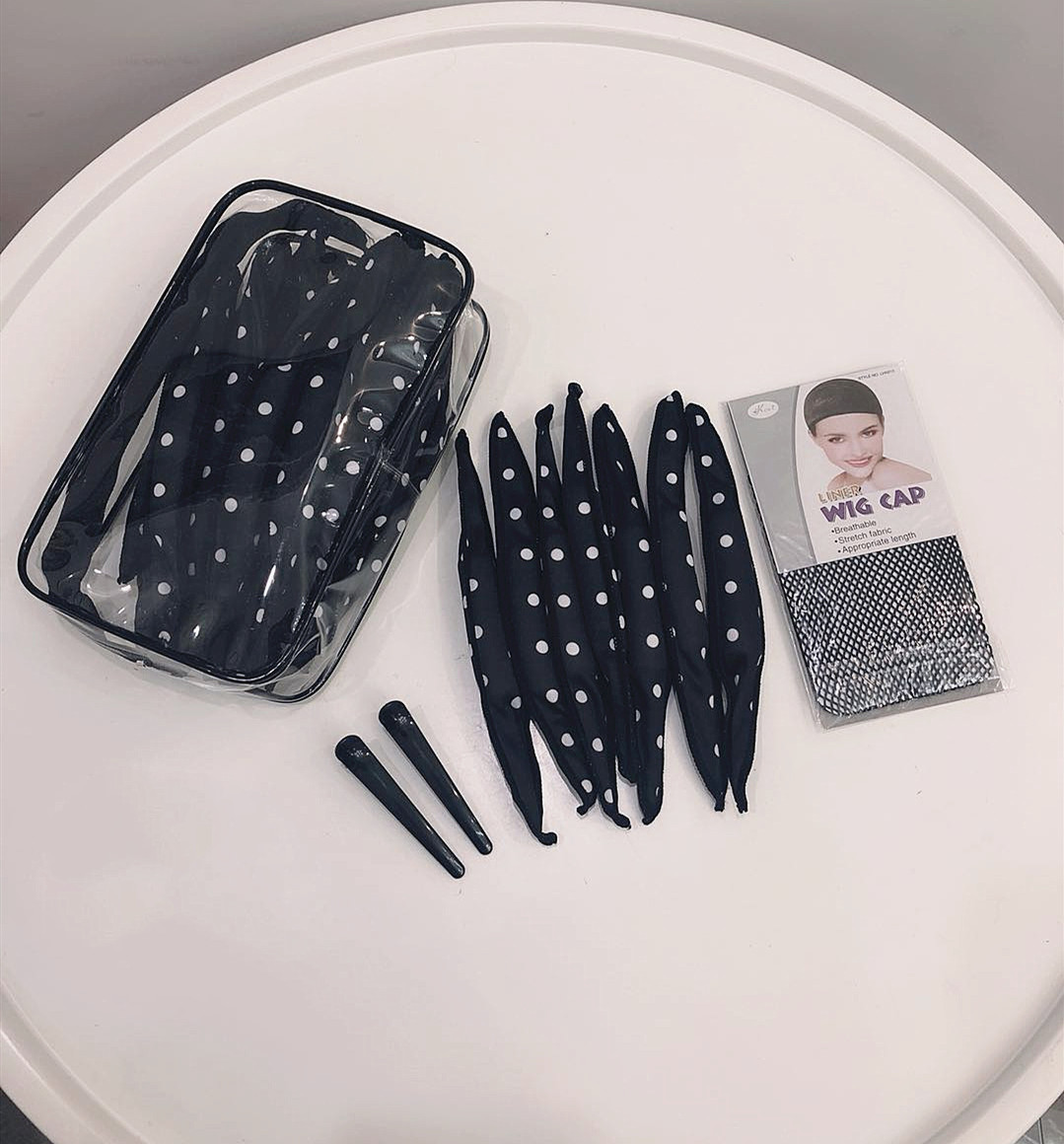 Juego de bolsas de pvc negro 30