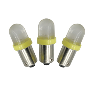 autodragons Yellow Pinball 6.3V LED Round Replacement Bulbs Non Ghosting #44 #47 Bayonet <strong>Base</strong> <strong>BA9S</strong> Pinball LED Bulb Lighting - Product Image 3