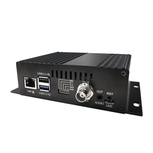 S9110D H.264 H.265 1080 60fps Decoder HD SDI <strong>USB</strong> RS485 Audio IP Decoder Support RTMP/RTMPS/ RTSP/ RTP/ HTTP/ HLS/ UDP/SRT/ MPEG4 - Product Image 2