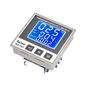 Controlador de tiempo LCD tres en uno con instrumentos de temperatura Soporte personalizado OEM y ODM
