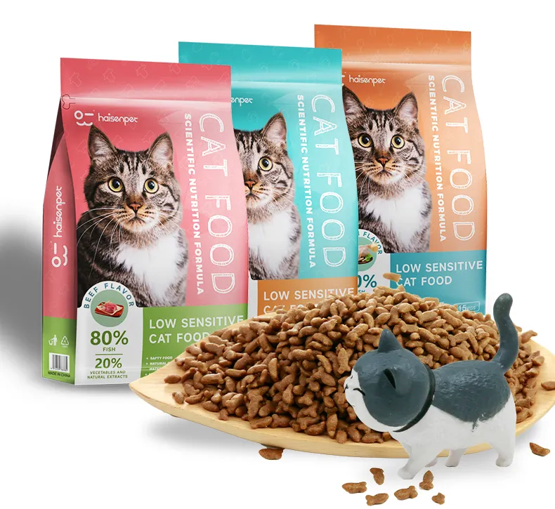 OEM ODM Fábrica Atacado Alta Qualidade 100% Fórmula De Frango Natural Seco Pet Cat Food