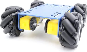 DC TT Motor DIY Toy AI STEAM 4WD Metal <strong>Smart</strong> Robot Chassis Kit 60mm Mecanum Wheel Car Chassis MC100 for Education/<strong>Raspberry</strong> <strong>Pi</strong> - Product Image 3