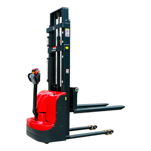 Self Lift Rider Elektrischer Stapler Laden Tragbarer Paletten stapler All Terrain Automatic Warehouse Asrs Paletten stapler kran - Product Image 1
