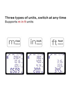 40 mét khoảng cách ngắn Rangefinder Laser khoảng cách Meter Kỹ thuật số 40 m Thiết bị đo laser phạm vi Finder - Product Image 3