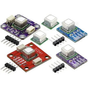 SCD40/SCD41ガスセンサーモジュールは、1つのセンサーI2C通信でCO2、二酸化炭素、温度、湿度を検出します - Product Image 1