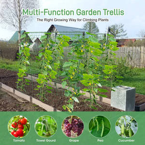 A-tipo A maglia Trellis con struttura in PVC facile da installare 1.8*2.7 reti da giardino per l'arrampicata e la coltivazione di piante - Product Image 4