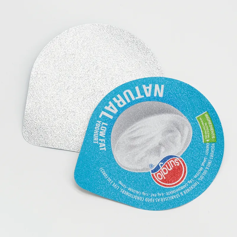 Custom Printing Easy Peel Seal Sealing Film Roll Yogurt Tea Plastic K Cups With Aluminum Foil Lid Film Roll