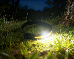 USB có thể sạc lại COB đèn pha ánh sáng kép nguồn đầu ánh sáng thoải mái Headband dài thời gian chạy cho sửa chữa cắm trại câu cá chạy - Product Image 6