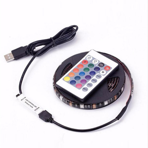 Wholesale <strong>Led</strong> Lights with Suit <strong>5050RGB</strong> Remote Control 5v Colorful TV Background Atmosphere Light - Product Image 6