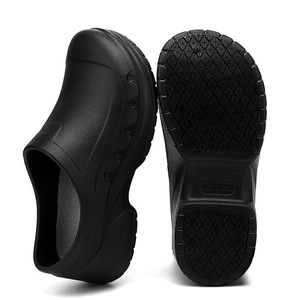 Nhà cung cấp giày thể thao nam thời trang, thoải mái, chống trơn trượt, giày bảo hộ đầu bếp, dép thoáng khí, đệm khí - Product Image 1