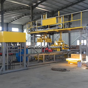Automatico posizione bassa del blocco in calcestruzzo morsetto raccolta automatica mattoni di cemento palletizer - Product Image 5
