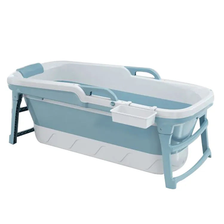 Wholesale customized luxury version 118CM household standalone portable immersion bathtub adult folding