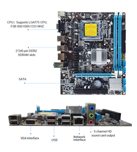 G41 anakart soketi LGA 775 ddr2 masaüstü bilgisayar anakartı