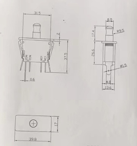 Interruttore per porta a pressione a 6 Pin interruttore per porta della macchina da gioco normalmente chiuso multifunzione - Product Image 6