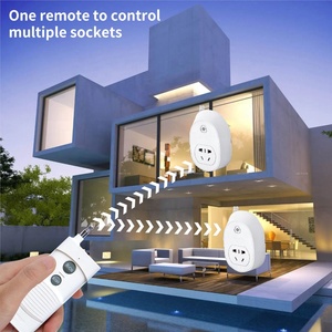 Drahtlose Fernbedienung Fernbedienungen Steckdose Schalter Lampe verkabelung freie Fernbedienung Fernbedienungen 220V Smart Home Wasserpumpe Strom versorgung - Product Image 2