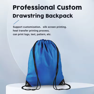 Paquete de saco de cuerda de dibujo profesional con bolsos de cordón de diseñador de logotipo mochila de cuerda personalizada - Product Image 2