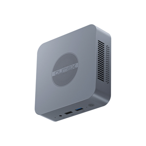小型小型PC Intel Alder Lake N100 OUMAXポータブルデスクトップ小型フォームファクターコンピュータマイクロコンピュータ - Product Image 1