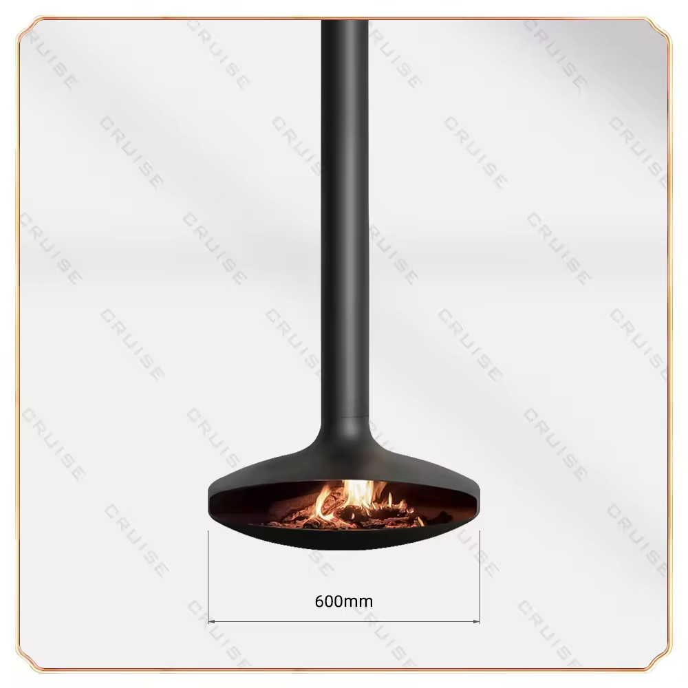 UFO - chimenea de leña - 600mm