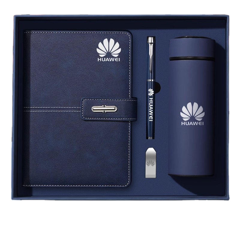 员工促销用品定制办公礼品行政套装笔记本和笔套公司业务 - Product Image 1