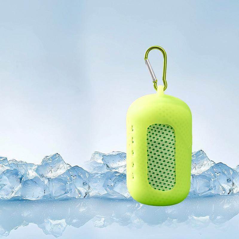 Serviette à séchage rapide vert fluorescent