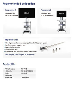 带发光二极管冷光源的YKD-9210医用内窥镜内窥镜高清4k摄像系统 - Product Image 6