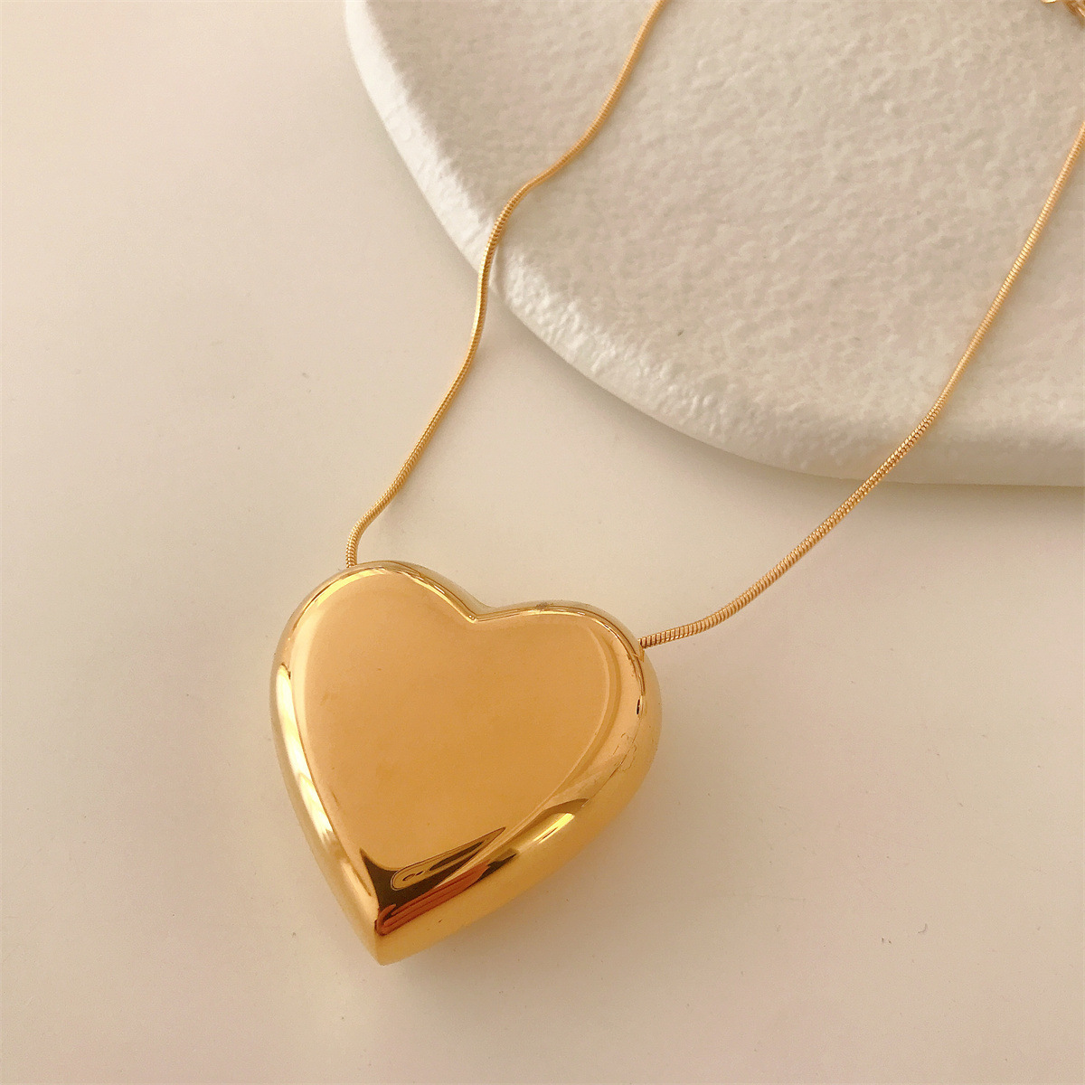Oro - Cuore grande in oro 18 carati