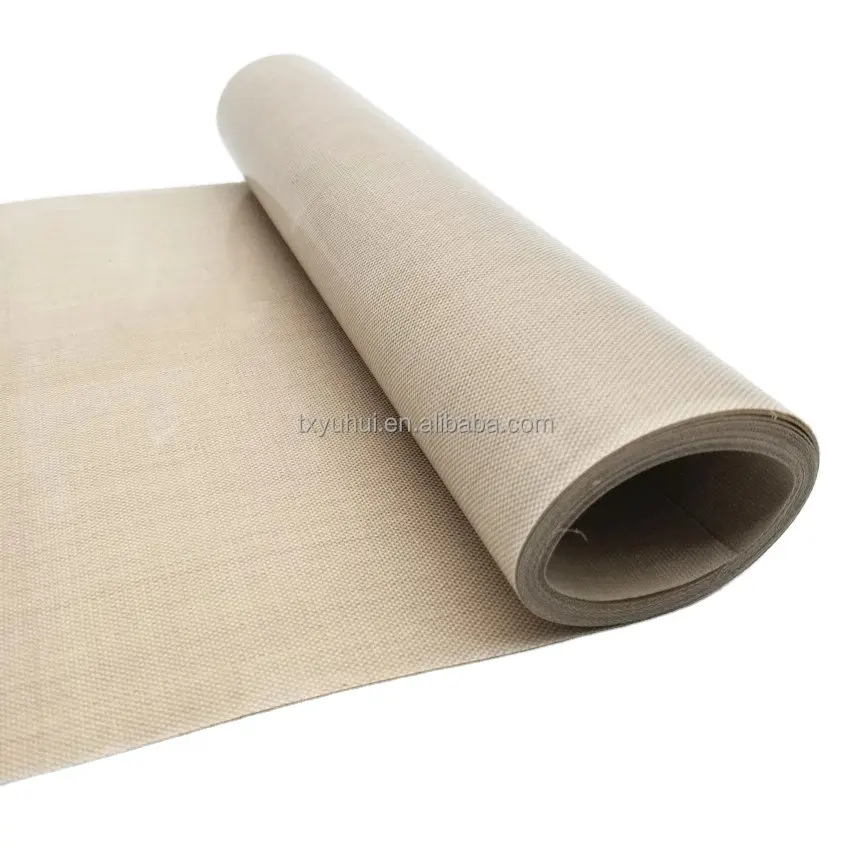 0.5mm Thick Heat Resistance Teflonning Ptfe High Temperature cloth Sheet