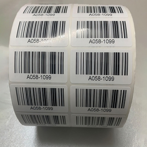 Unique Scannable QR Code Stickers Fácil de usar Etiquetas inteligentes Etiquetas QR Code para armazenamento e organização
