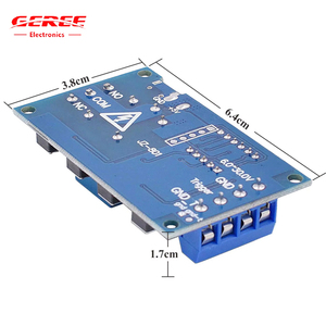 Anpassung DC5V/12V/24V Elektronisches Zeit verzögerung relais für zyklus verstellbares Relais modul 30V/5A Timing High/Low Level Trigger