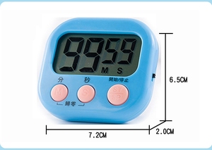 Grande schermo LCD digitale da cucina Timer orologio magnetico cronometro con funzione di conto alla rovescia per la cottura - Product Image 2